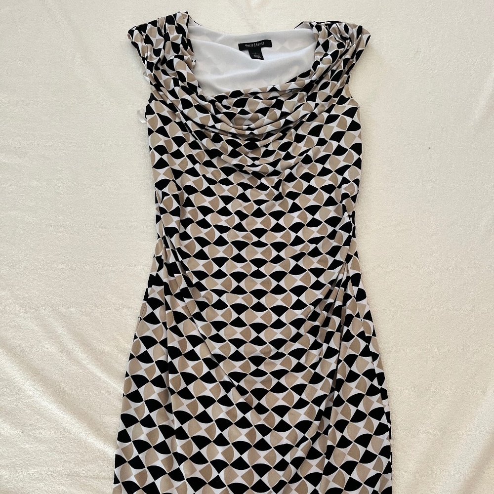 WHBM slinky cowl neck dress